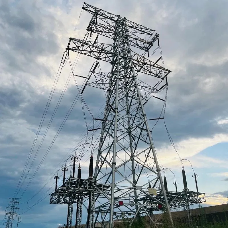 220kV linie de transmisie unghi turn de oțel