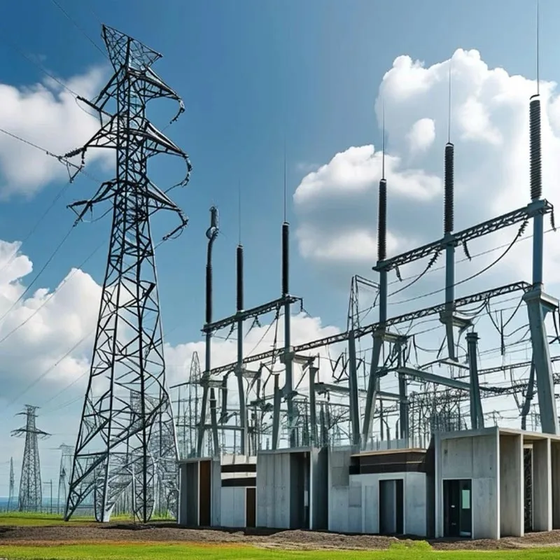 Structura stației electrice