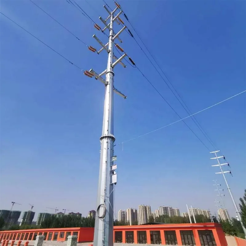 Stâlp din oțel tubular